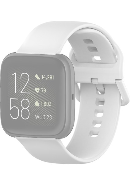 Fitbit Versa 2 / Versa / Versa Lite / Blaze Için 23MM Renkli Toka Silikon Bilek Kayışı Watch Band, Boyut: L(Yurt Dışından)