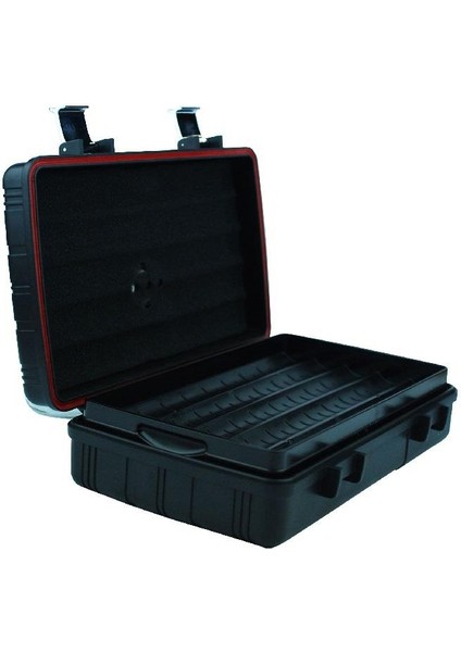 Seyahat Tipi Mat Siyah Humidor Puro Kutusu