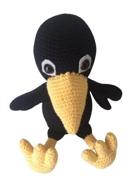 Sevimli Karga Amigurumi Organik Oyuncak fiyatları