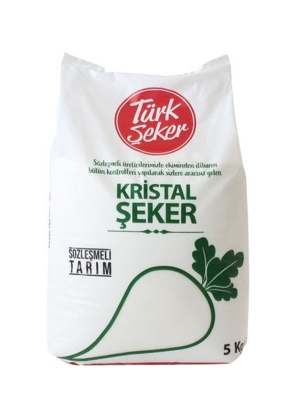 Kristal Toz Şeker 5 kg