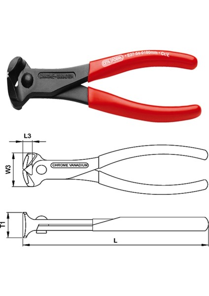 180MM CETA/E37-54-0180 Tepe Keski