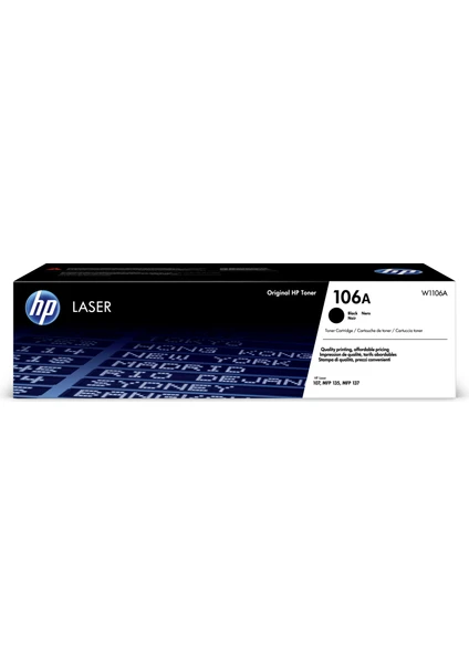 Hp 106A - Hp W1106A - Siyah Toner