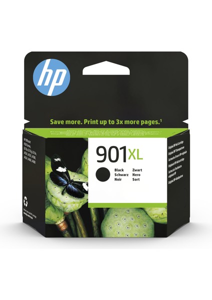 901XL Officejet Siyah Mürekkep Kartuş CC654AE / CC654A