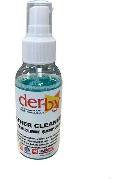 Deri Temizleme Şampuanı Leather Cleaner 100 ml