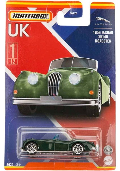 1:64 Best Of Uk Arabalar '56 Jaguar XK140 Roadster