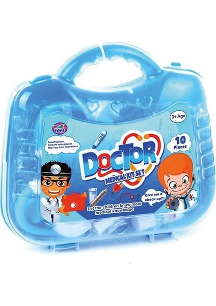 Mavi Çocuk Medikal Doktor Seti (10 Parça) fiyatları