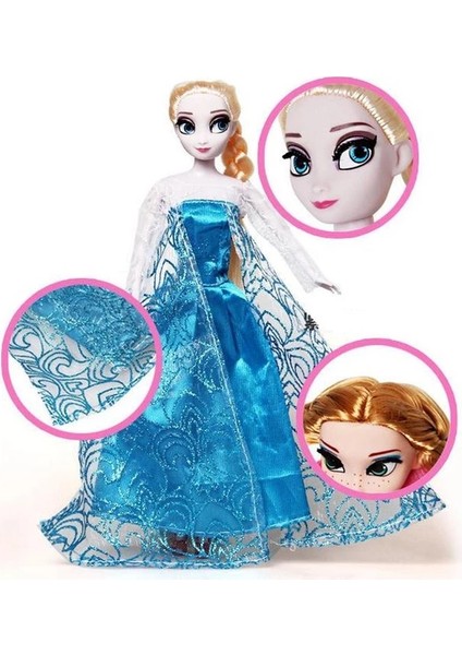 Dzc Kuzenler Avm Alsa Anna Frozen Disney Karlar Ülkesi 3 Lü Set 25 cm Oyuncak Bebek fırsatları