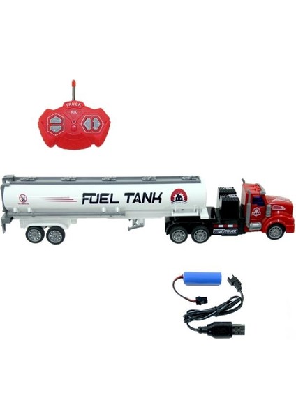 Dzc Kuzenler Avm Uzaktan Kumandalı Full Fonksiyon Şarzlı Tanker Tır Oyuncak 36 cm