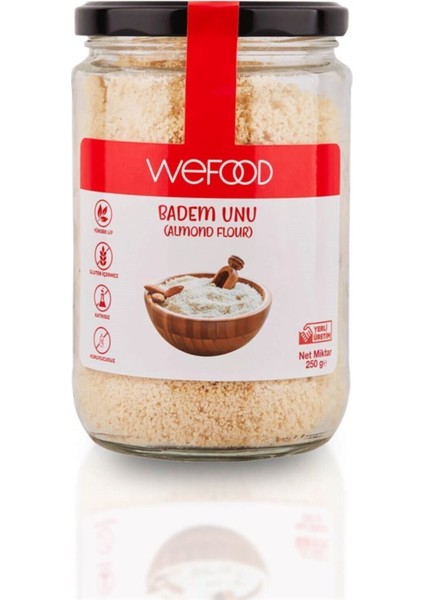 Boemo Shop Wefood Glütensiz Badem Unu 250 gr