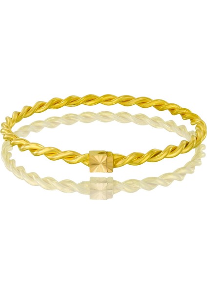 31 gr(gram) 22 Ayar Adana Parlağı Bilezik