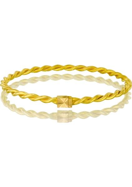 19 gr(gram) 22 Ayar Adana Parlağı Bilezik