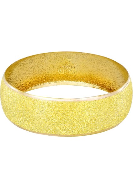 21 gr(gram) 20 mm 22 Ayar İşçiliksiz Bilezik TCNC021-1