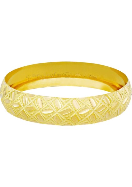 16 gr(gram) 15 mm 22 Ayar İşçiliksiz Bilezik TBC016-15