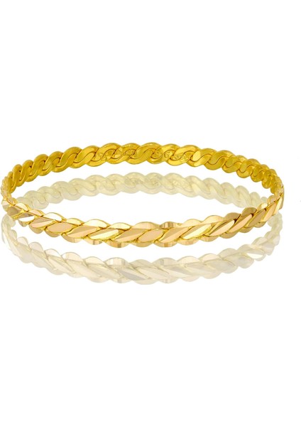 22 gr(gram) Üçlü Adana Burma 22 Ayar Altın Bilezik