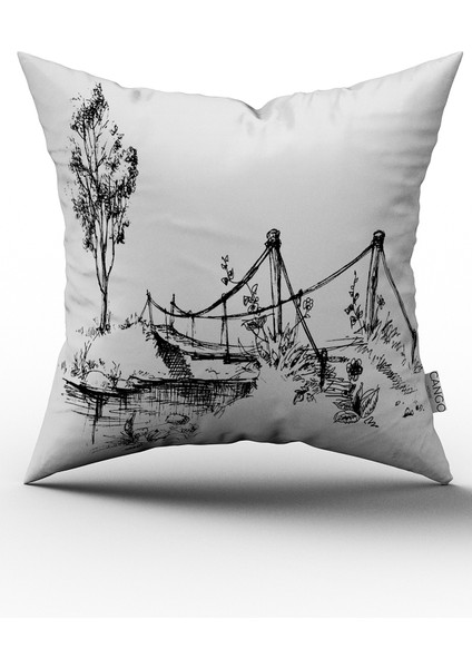 Çift Tarafı Baskılı Özel Tasarım Yastık Kırlent Kılıfı 812-CT