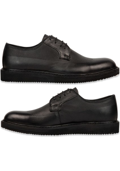 Siyah Deri Casual Ayakkabı modelleri