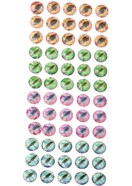 Balıkçılık Cazibesi Gözler 4d Holografik Gözler Sinek Bağlama Jigs El Sanatları Dıy 8mm-60 8mm-60 Parça fırsatları