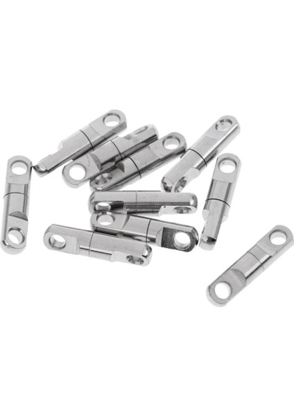 10 Adet Balıkçılık Bilyalı Rulman Swivels Ağır Balıkçılık Fırdöndüler Sickle 3.5mm