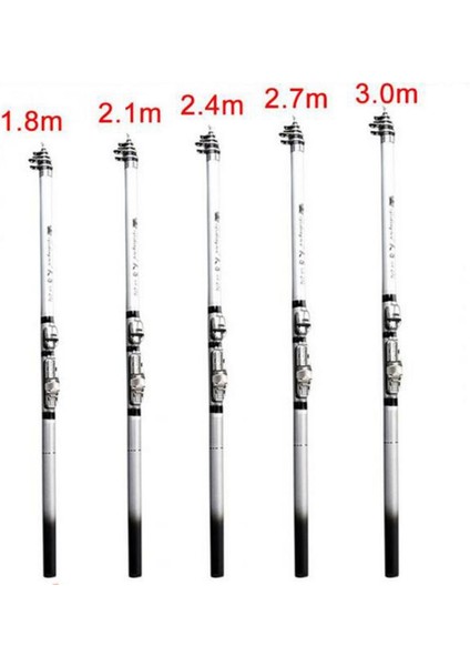 Kaya Olta Taşınabilir Katlanır Seyahat Sırt Çantası Balıkçılık Kutup Reel Set 1.8m