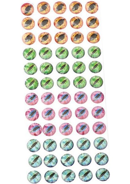 Balıkçılık Cazibesi Gözler 4d Holografik Gözler Sinek Bağlama Jigs El Sanatları Dıy 8mm-60 8mm-60 Parça indirimleri