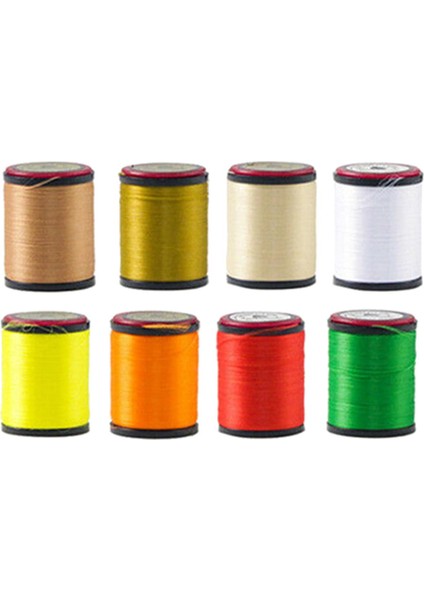 8 Adet Sinek Bağlama Konu Kipeti Kuru Islak Sinekler Için Buzzers Flamalar Yüksek Mukavemetli Parlak Renk