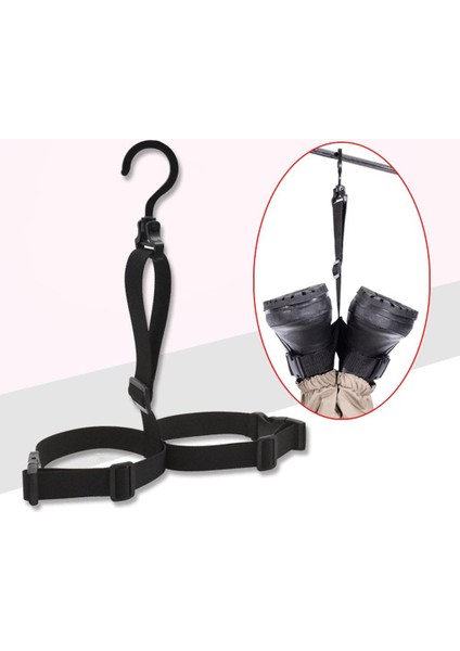 Boot Askı Balıkçılık Waders Askıları Wader Depolama Kurutma Ayarlanabilir Kayış Için