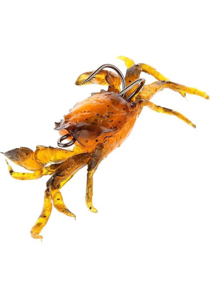 2 Parça Yapay Yengeç Balıkçılık Lures Yumuşak Balıkçılık Yemleri 3D Simülasyon Yem(Yurt Dışından) modelleri