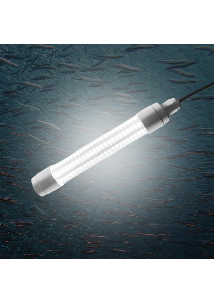 12 V Balıkçılık Işık Lampswith 5 M Güç Kablosu Dalgıç Squid Atrilding Açık Beyaz Işık fırsatları