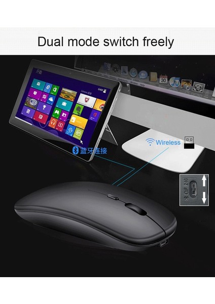 Bluetooth 5.0 Kablosuz Oyun Mouse(Yurt Dışından)