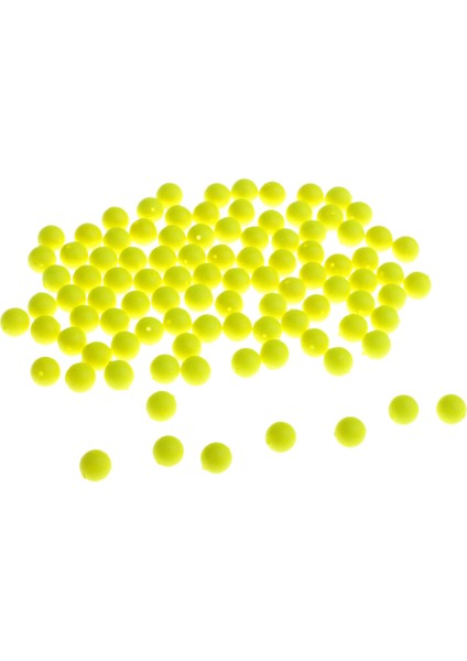 200 Adet Grev Göstergesi Floresan Balıkçılık Yüzer Yüzer Bobbers 8.3 / 6mm
