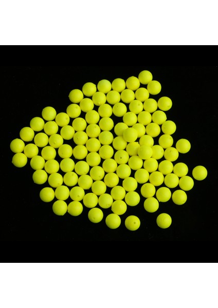 200 Adet Grev Göstergesi Floresan Balıkçılık Yüzer Yüzer Bobbers 8.3 / 6mm
