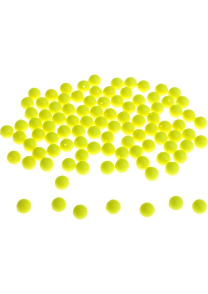 200 Adet Grev Göstergesi Floresan Balıkçılık Yüzer Yüzer Bobbers 8.3 / 6mm