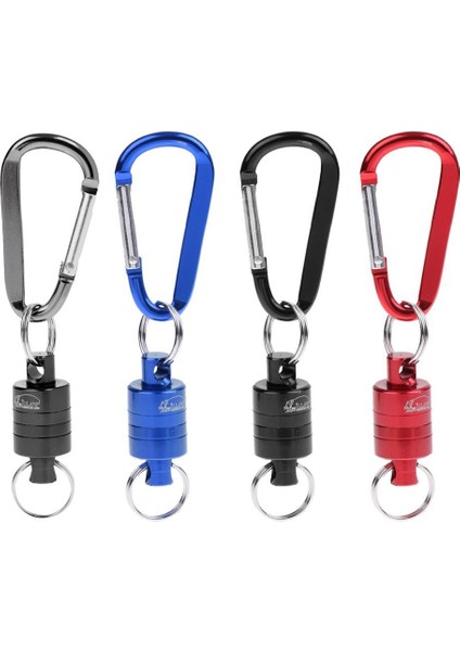 2 Adet Sinek Balıkçılık Aracı Güçlü Çekme Yayın Manyetik Net Klip Keeper Dişli Gri indirimleri