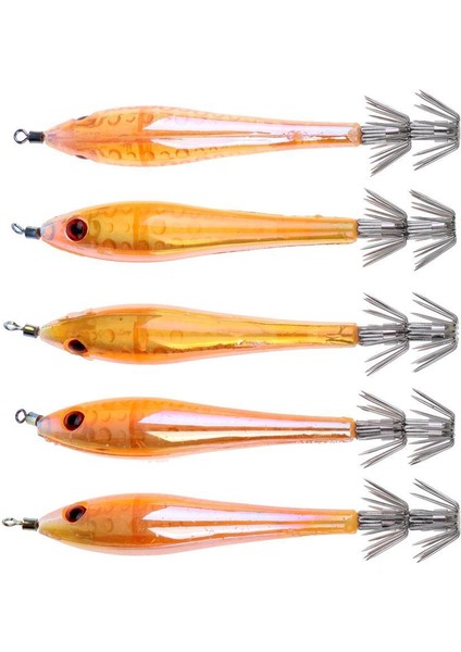 10 Adet Aydınlık Kalamar Jig Kanca Balıkçılık Lure Bait 32-Hook-Tasarım Tuzlu Su(Yurt Dışından) modelleri