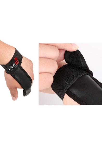 5x Döküm Balıkçılık Eldiven Parmak Stall Pu Deri Sörf Balıkçılık Siyah Için fırsatları