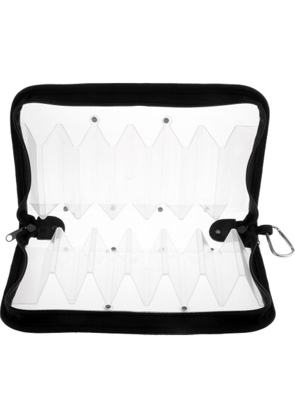 2 Adet Balıkçılık Kutusu Lures Squid Jig Cüzdan Saklama Çantası 12 Bölmeler(Yurt Dışından) indirimleri