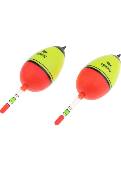 2 Adet Parlak Balıkçılık Şamandıra Dikey Kaya Balıkçılık Şamandıra Plastik Şamandıra 40G indirimleri
