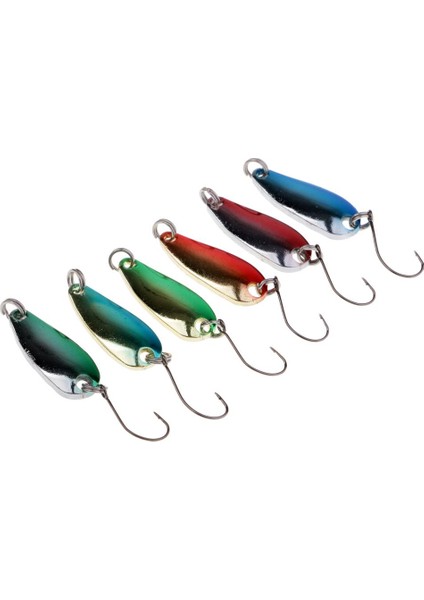 10X Metal Kaşık Balıkçılık Lure Yapay Sert Yem Bas modelleri