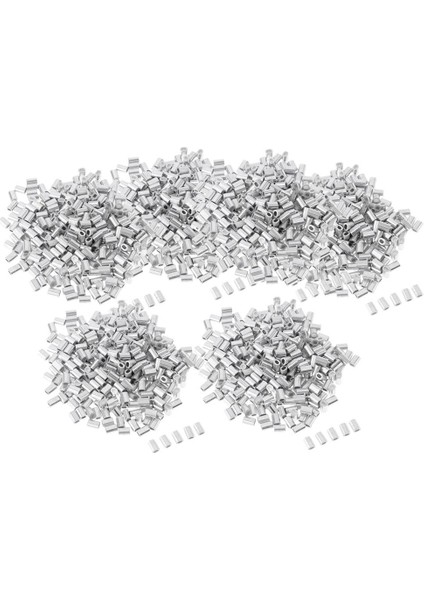 600 Adet Balıkçılık Tel Lideri Kıvrımlar Balıkçılık Hattı Tüp Kollu Tüp Konnektörü