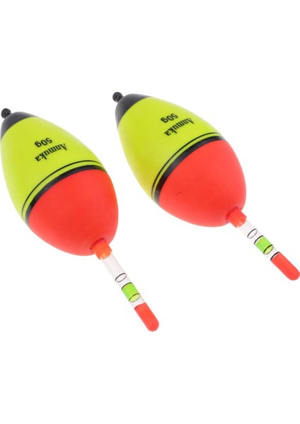 2 Adet Parlak Balıkçılık Şamandıra Dikey Kaya Balıkçılık Şamandıra Plastik Şamandıra 50G indirimleri