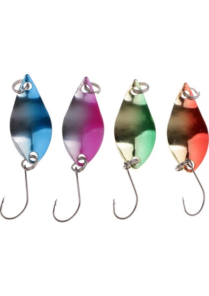 10X Metal Kaşık Balıkçılık Lure Yapay Sert Yem Bas indirimleri