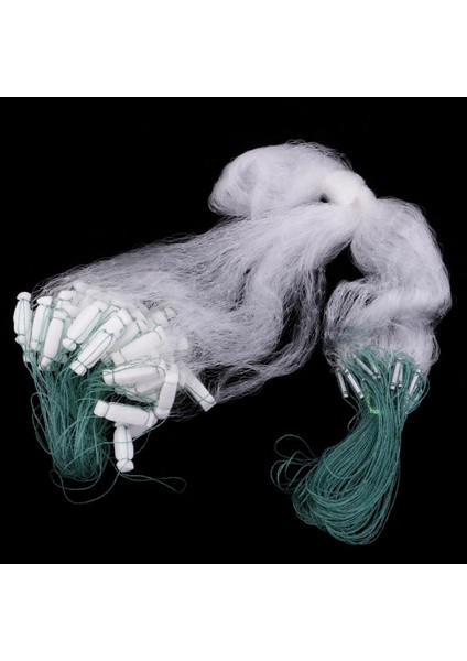 Prettyia 2x Batan Balıkçılık Gill Ağları Naylon Döküm Net Örgü Yem Tuzağı fiyatları