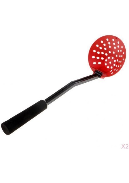 2 Adet Pratik Katlanabilir Buz Balıkçılık Scooper Uzun Saplı Slush Skihers