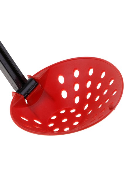 2 Adet Pratik Katlanabilir Buz Balıkçılık Scooper Uzun Saplı Slush Skihers