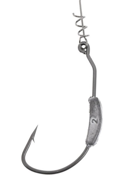 10 Adet Ultra Point Weedless Twistlock Ağırlıklı Swimbait Kanca Merkezleme Pin