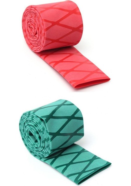 2 Parça Isı Shrink Boru Dokulu Kavrama Olta Raketi Kol Kolu