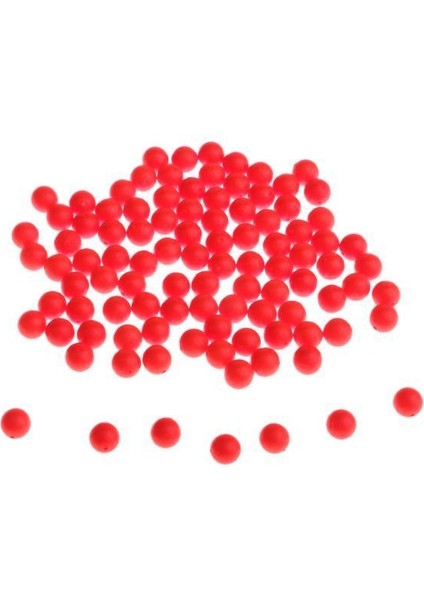 2x 100 Adet Şamandıra Köpük Grev Göstergeleri Sinek Balıkçılık Bobber Mücadele Koruma 7mm