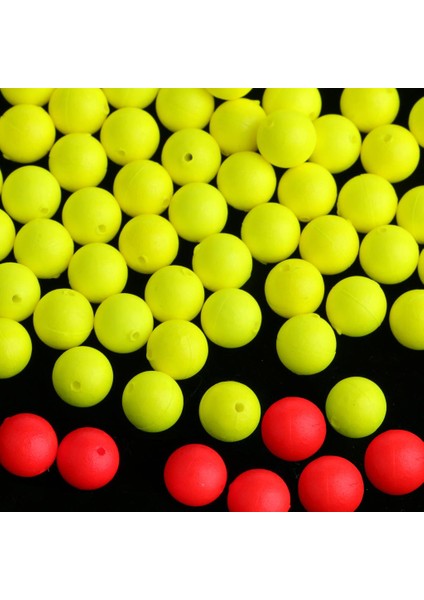 2x 100 Adet Şamandıra Köpük Grev Göstergeleri Sinek Balıkçılık Bobber Mücadele Koruma 7mm