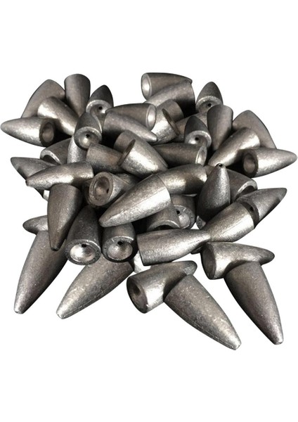 50X 7g + 50X 5g Balıkçılık Su Şekli Kurşun Lavabolar Ağırlıklar Döküm indirimleri