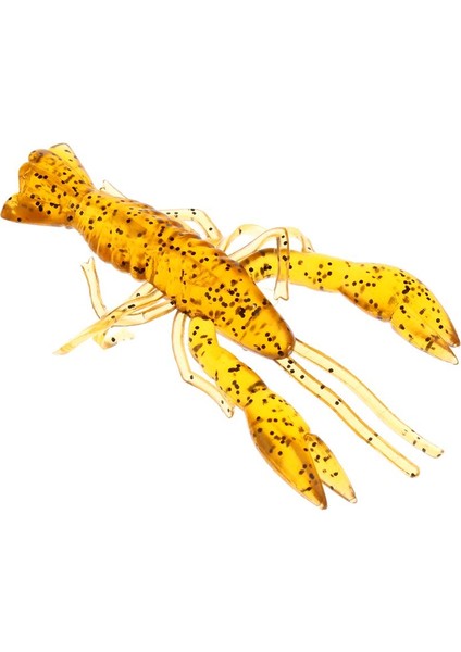 Glow Aydınlık Lure Silika Jel Yapay Yumuşak Balık Kahverengi ve Kırmızı Çekmek modelleri